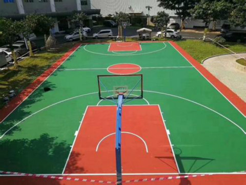 上海丙烯酸篮球场