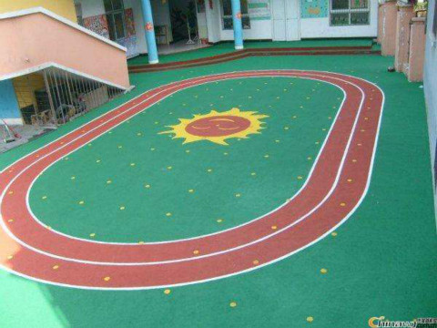 幼儿园塑胶新国标材料施工