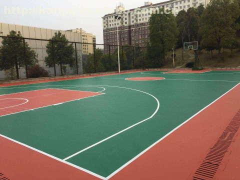 吴江市塑胶篮球场